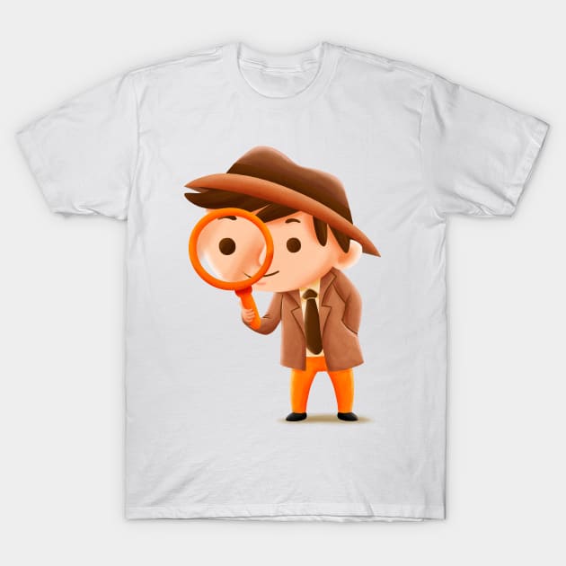 Kids Detective T-Shirt by MEDZ